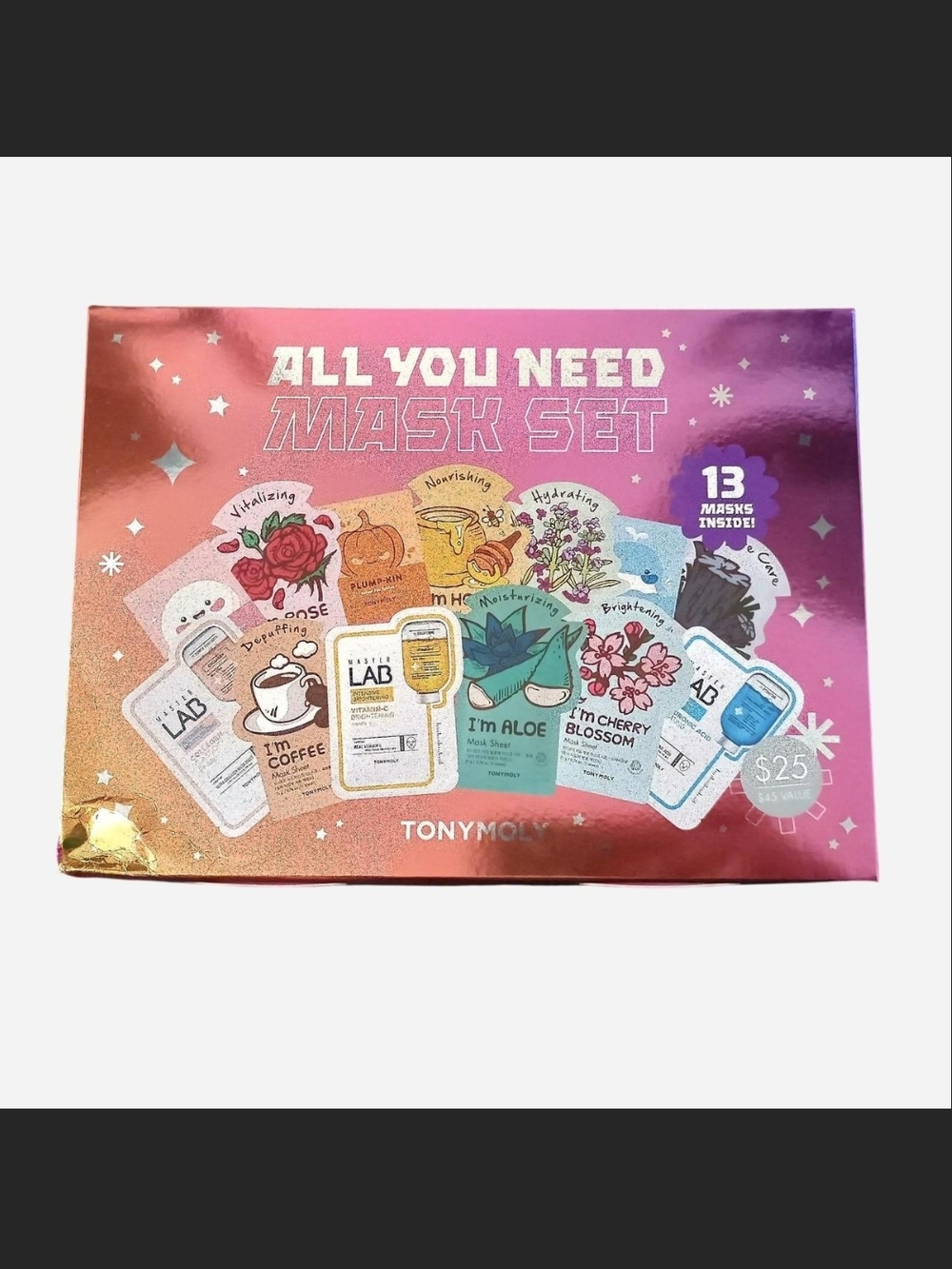 TONYMOLY All You Need Mask Set - 13 Sheet Masks